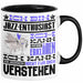 Jazz-Enthusiast Geschenk Tasse Lustige Geschenkdiee für einen Jazz-Enthusiast Geburtstag Ich Bin Jazz-Enthusiast Ich Kann Es Dir Erklären Aber Nicht Für Dich Verstehen Schwarz Trendation