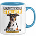 Appenzeller Sennenhund Hund Tasse Geschenk Lustige Geschenkidee Spruch Persönlicher Stalker Ich Folge Dir Wo Du Auch Hingehst Blau Trendation