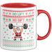 Lifter No Lift No Gift Tasse Geschenkidee Gym Bodybuilder Fitness Weihnachten Geschenkideen Becher Rot Trendation