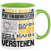 Plattenladenbesitzer Geschenk Tasse Lustige Geschenkdiee für einen Plattenladenbesitzer Geburtstag Ich Bin Plattenladenbesitzer Ich Kann Es Dir Erklären Aber Nicht Für Dich Verstehen Grün Trendation