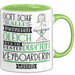 Keyboarderin Geschenk Becher Tasse Gott Schuf Alle Menschen Gleich Nur Die Besten Durfeten Keyboarderin Werden Geschenkidee Lustig Grün Trendation
