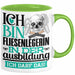 Fliesenlegerin Ausbildung Start Geschenk Tasse Ich Bin Fliesenlegerin In Der Ausbildung Ich Darf Das Kaffee-Becher Geschenkidee Grün Trendation