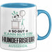 Hundefriseur Geschenk Tasse So Gut Kann Nur Ein Hundefriseur Aussehen Geschenkidee Kaffee-Becher Blau Trendation