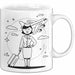 Flugbegleiter Tasse Geschenk Lustige Geschenkidee Spruch Für Reise Crew Weiß Trendation