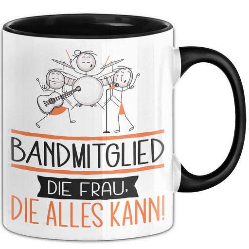 Bandmitglied Geschenk Tasse Becher Die Frau Die Allen Kann Geschenkidee für eine Bandmitglied Lustig Trendation