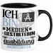 Mediengestalterin Ausbildung Start Geschenk Tasse Ich Bin Mediengestalterin In Der Ausbildung Ich Darf Das Kaffee-Becher Geschenkidee Schwarz Trendation