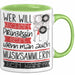 Musiksammlerin Tasse Geschenk Spruch Wer Will Schon Prinzessin Sein Wenn Man Auch Musiksammlerin Sein Kann Grün Trendation