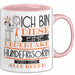 Hundefrisörin Tasse Geschenk Ich Bin Diese Eine Legendäre Hundefrisörin Von Der Alle Reden Geschenkidee Geburtstag Weihnachten Rosa Trendation