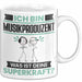 Musikproduzent Tasse Geschenk für Musikproduzent Geburtstag Lustiger Spruch Kaffee-Becher Was Ist Deine Superkraft Weiß Trendation