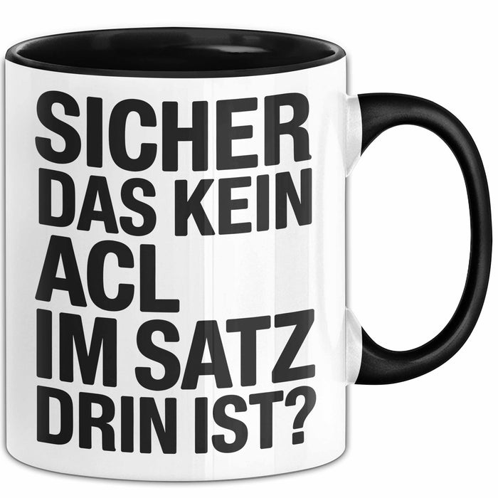 Lateinlehrer Unterricht Tasse Geschenk Lustige Geschenkidee Spruch Sicher Das Kein Aci Im Satz Drin Ist Trendation