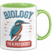 Physiker Tasse Geschenk Biologie Für Einen Physiker Grün Trendation