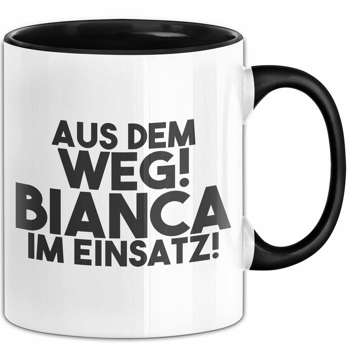Bianca Tasse Aus Dem Weg! Bianca Im Einsatz! Geschenk