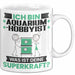 Aquarium-Hobbyist Tasse Geschenk für Aquarium-Hobbyist Geburtstag Lustiger Spruch Kaffee-Becher Was Ist Deine Superkraft Weiß Trendation
