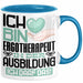 Ergotherapeut Ausbildung Tasse Geschenk Ich Bin Ergotherapeut In Der Ausbildung Ich Darf Das Geschenkidee Spruch Blau Trendation