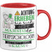 Tierpsychologin Tasse Geschenk Lustiger Spruch Bitte Erheben Sie Sich Seine Majestät Die Tierpsychologin Betritt Den Raum Rot Trendation