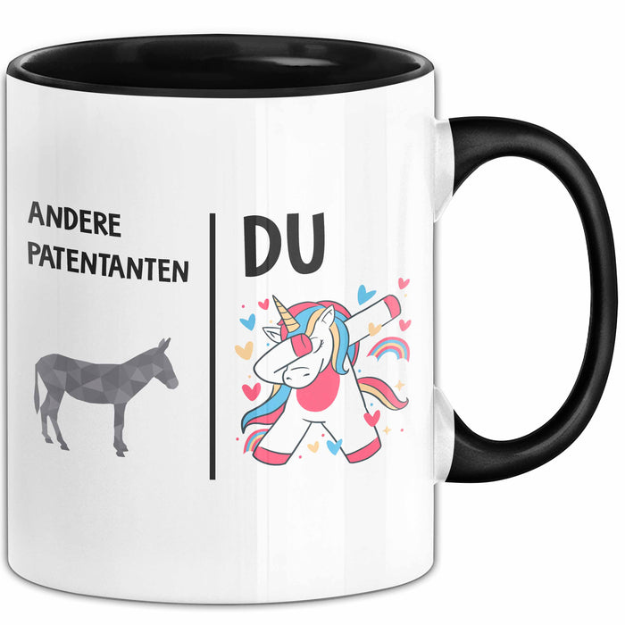 Patentante Tante Tasse Becher Geschenk Lustige Geschenkidee Spruch Andere Patentanten Trendation