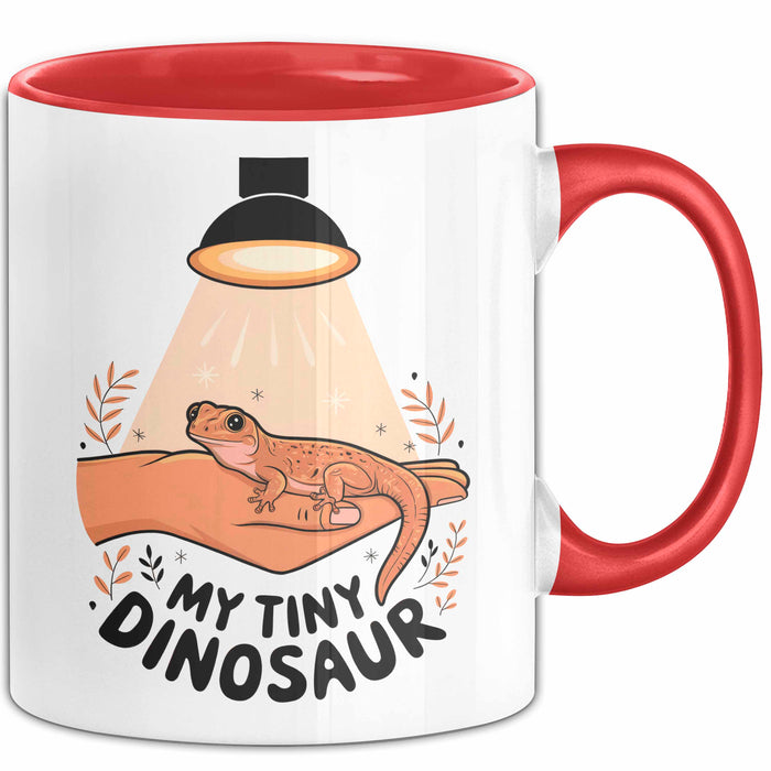 Exotischer Haustier Besitzer Tasse Geschenk Lustige Geschenkidee Spruch Für Reptilien Eltern Rot Trendation