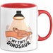 Exotischer Haustier Besitzer Tasse Geschenk Lustige Geschenkidee Spruch Für Reptilien Eltern Rot Trendation