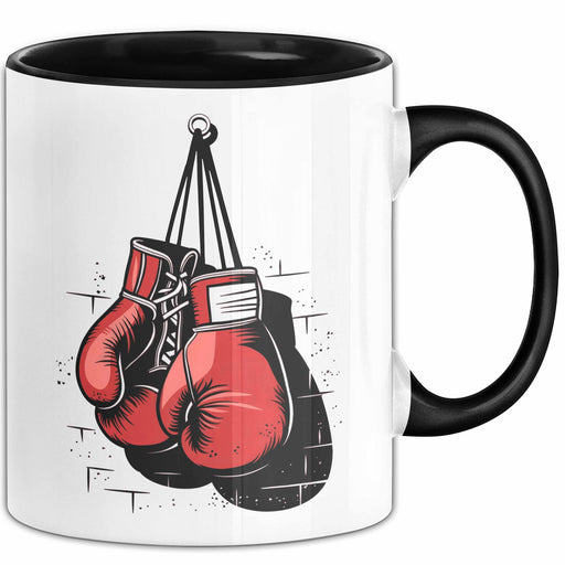 Boxer Tasse Geschenkidee für Kampfchampion Trendation