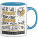 Abenteuerreisende Tasse Geschenk Spruch Wer Will Schon Prinzessin Sein Wenn Man Auch Abenteuerreisende Sein Kann Blau Trendation