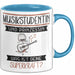 Musikstudentin Und Prinzessin Tasse Geschenk Für Eine Musikstudentin Geburtstag Was Ist Deine Superkraft Blau Trendation