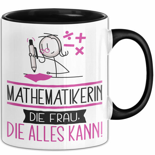 Mathematikerin Geschenk Tasse Becher Die Frau Die Allen Kann Geschenkidee für eine Mathematikerin Lustig Trendation