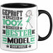 Model Geschenk Lustiger Spruch für Model Geschenkidee Bester Model Der Welt Schwarz Trendation