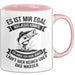 Angeln Fischer Tasse Geschenk Lustige Geschenkidee Spruch Es Ist Mir Egal Was Jesus Konnte Rosa Trendation