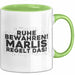 Marlis Tasse Ruhe Bewahren! Marlis Regelt Das! Geschenk Grün Trendation