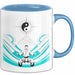 Kampfsportler Tasse Geschenk Lustige Geschenkidee Spruch Für Disziplin Sucher Blau Trendation