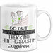 Trekking-Enthusiastin Geschenk Tasse So Gut Kann Nur Eine Trekking-Enthusiastin Aussehen Geschenkidee Geburtstag Weihnachten Lustig Weiß Trendation