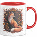 Fuchs Tierliebhaber Tasse Geschenk Lustige Geschenkidee Spruch Rot Trendation