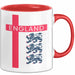 England Flagge London Tasse Geschenk Lustige Geschenkidee Spruch Rot Trendation