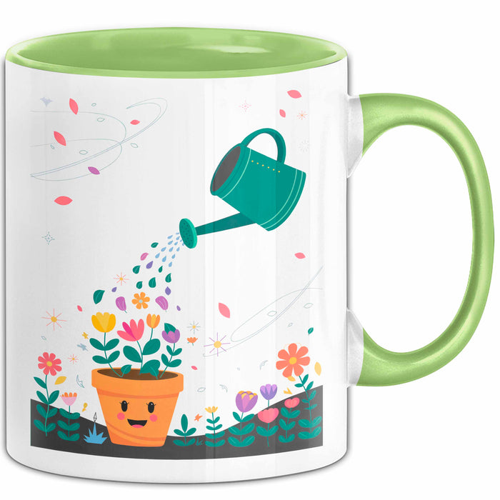 Gärtner Tasse Geschenk Lustige Geschenkidee Spruch Für Pflanzen Liebhaber Grün Trendation