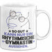 RhythmischeGymnastin Geschenk Tasse So Gut Kann Nur Ein RhythmischeGymnastin Aussehen Geschenkidee Kaffee-Becher Weiß Trendation