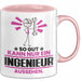 Ingenieur Geschenk Tasse So Gut Kann Nur Ein Ingenieur Aussehen Geschenkidee Kaffee-Becher Rosa Trendation