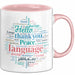 Übersetzer Tasse Geschenkidee für Sprachnerds Rosa Trendation