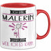 Malerin Tasse Geschenk Ich Bin Malerin Warum Weil Ich Es Kann Geschenkidee Geburtstag Rot Trendation
