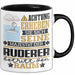 Ruderer Geschenk Tasse Lustiger Spruch Erheben Sie Sich Der Ruderer Betritt den Raum Schwarz Trendation