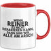 Reiner Tasse Wenn Reiner Nicht Repariert, Sind Wir Am Arsch Geschenk Rot Trendation