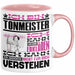 Tonmeister Geschenk Tasse Lustige Geschenkdiee für einen Tonmeister Geburtstag Ich Bin Tonmeister Ich Kann Es Dir Erklären Aber Nicht Für Dich Verstehen Rosa Trendation