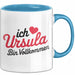 Ursula Tasse Geschenk Ich Bin Vollkommen Ursula Geschenkidee Geburtstag Blau Trendation