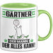 Gärtner Tasse Geschenk für Gärtner Der Mann Der Alles Kann Geschenkidee zum Geburtstag Grün Trendation