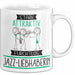 Jazz-Liebhaberin Tasse Geschenk Becher Stark Attraktiv Furchtlos Jazz-Liebhaberin Lustige Geschenkidee Weiß Trendation