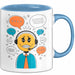 Call Center Mitarbeiter Tasse Geschenk Lustige Geschenkidee Spruch Für Kundenservice Helden Blau Trendation