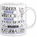 Naturmalerin Tasse Lustiges Geschenk Studieren Kann Wirklich Jeder Nur Die Besten Werden Naturmalerin Weiß Trendation