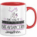 Breakdancerin Geschenk Tasse So Gut Kann Nur Eine Breakdancerin Aussehen Geschenkidee Geburtstag Weihnachten Lustig Rot Trendation