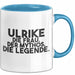 Ulrike Tasse Ulrike – Die Frau. Der Mythos. Die Legende. Geschenk Blau Trendation