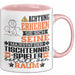 Tischtennisspieler Geschenk Tasse Lustiger Spruch Erheben Sie Sich Der Tischtennisspieler Betritt den Raum Rosa Trendation