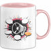 Extrovertierter Tasse Geschenk Lustige Geschenkidee Spruch Für Soziale Schmetterlinge Rosa Trendation